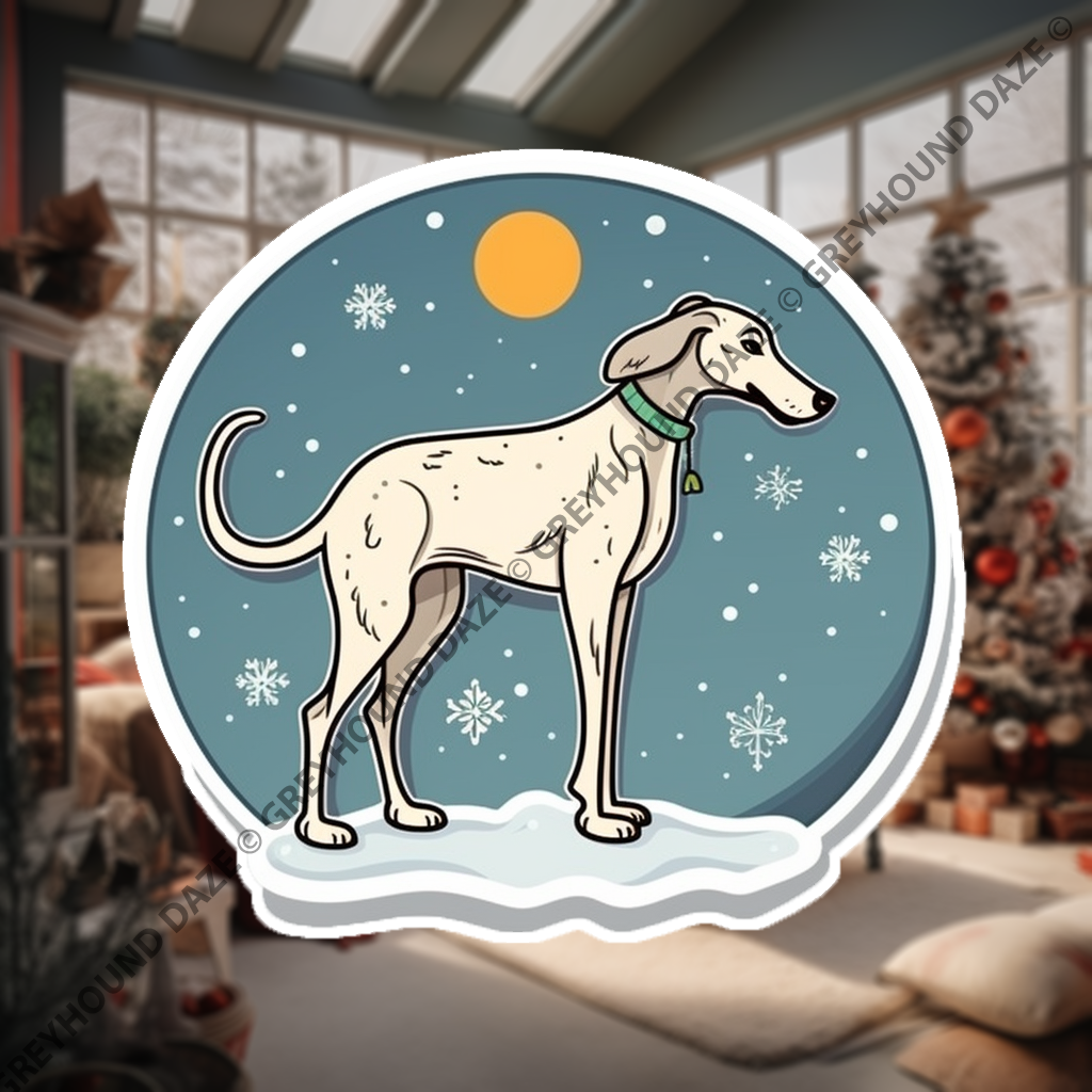 Greyhound in a Snowstorm - Image 3
