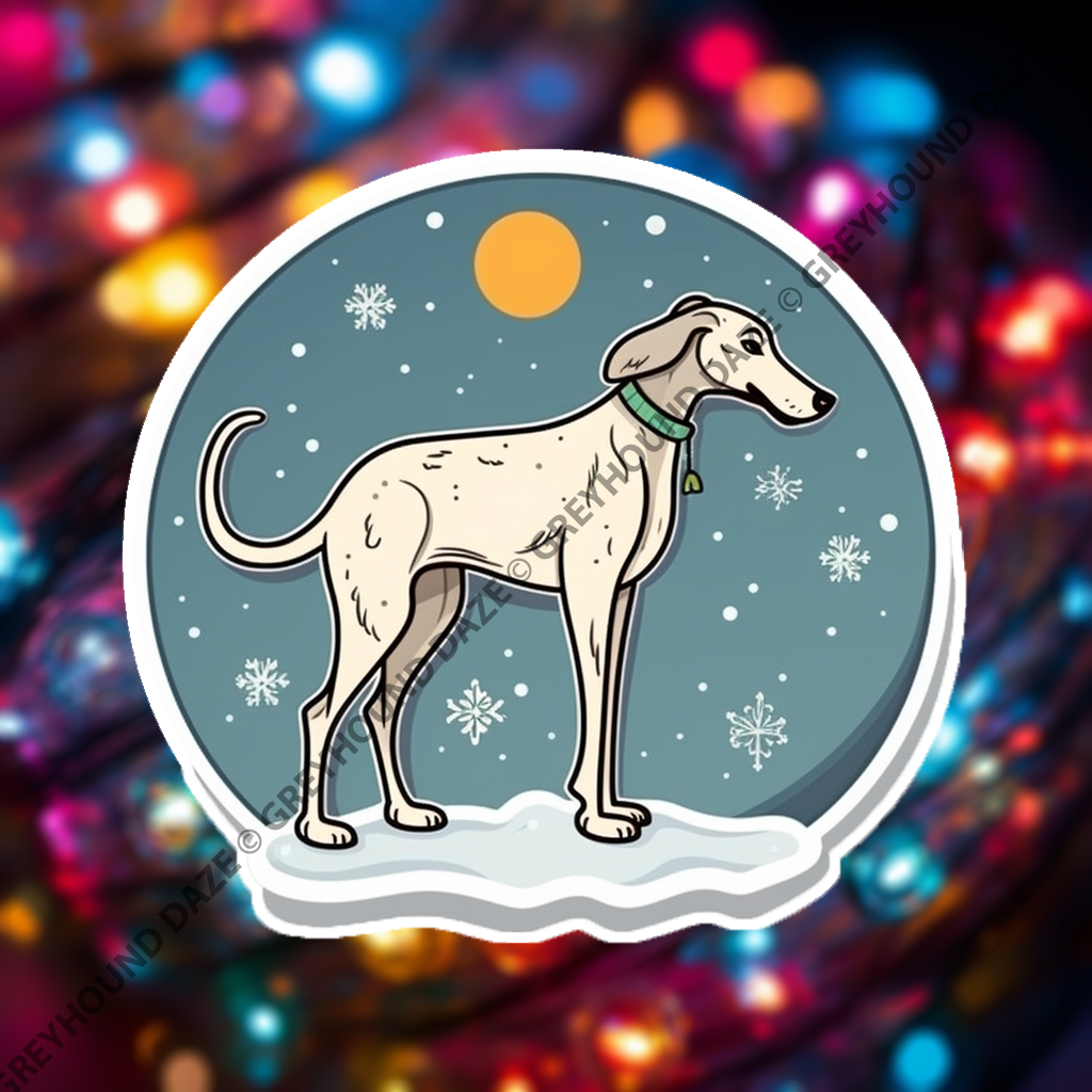 Greyhound in a Snowstorm - Image 4